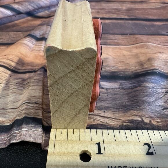 "Be Yourself nobody does it better" Wooden Rubber Stamp Craft Tool Mounted Cards - Picture 9 of 9